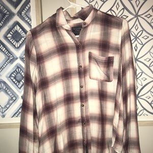 Abercrombie and Fitch flannel
